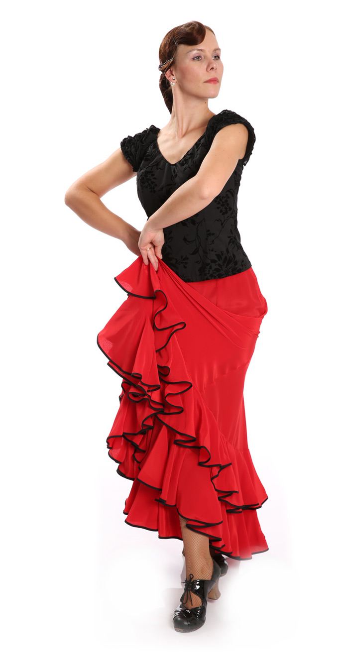Jupe flamenco Triana K - R8