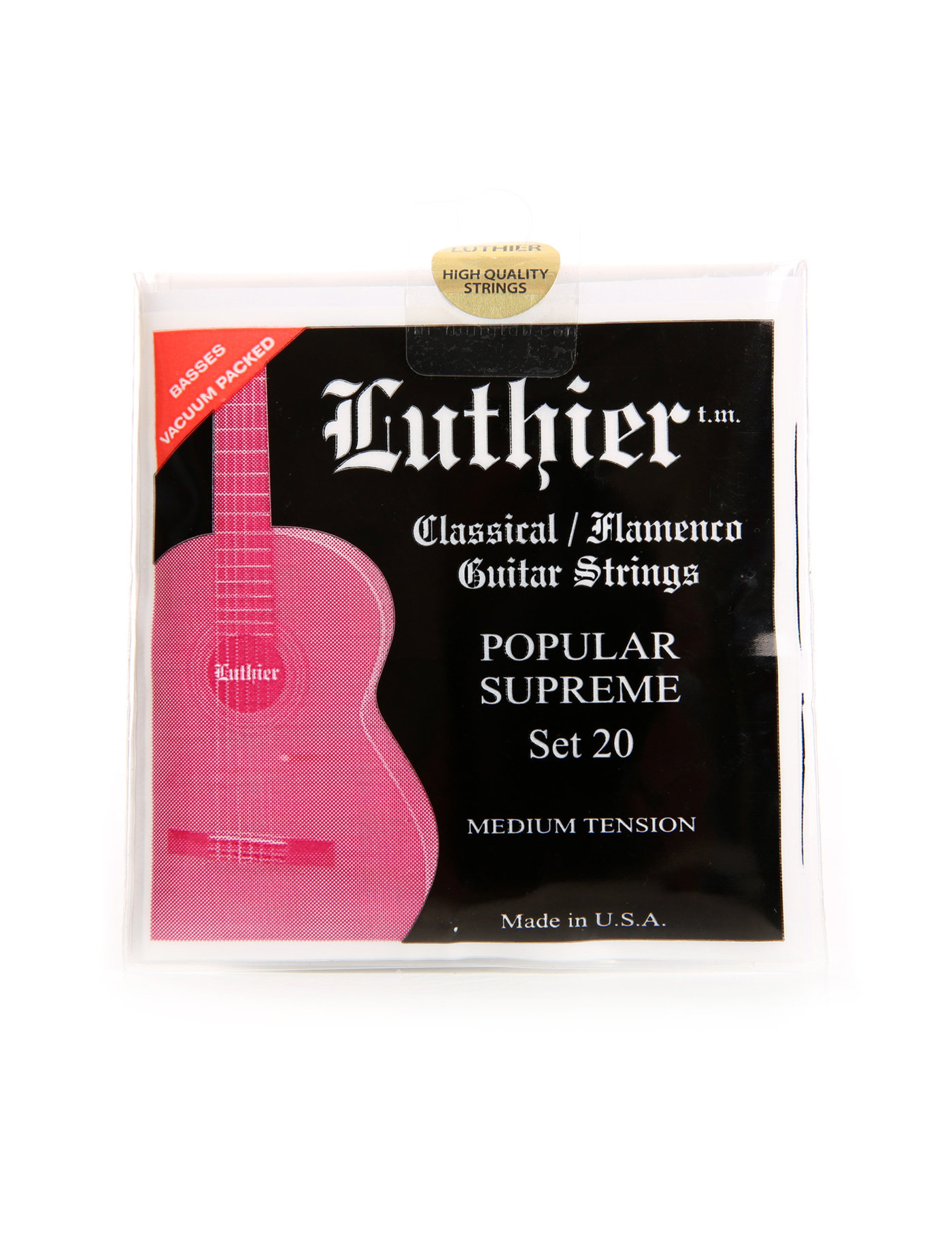 Cordes pour guitares Luthier set 20 tension normale