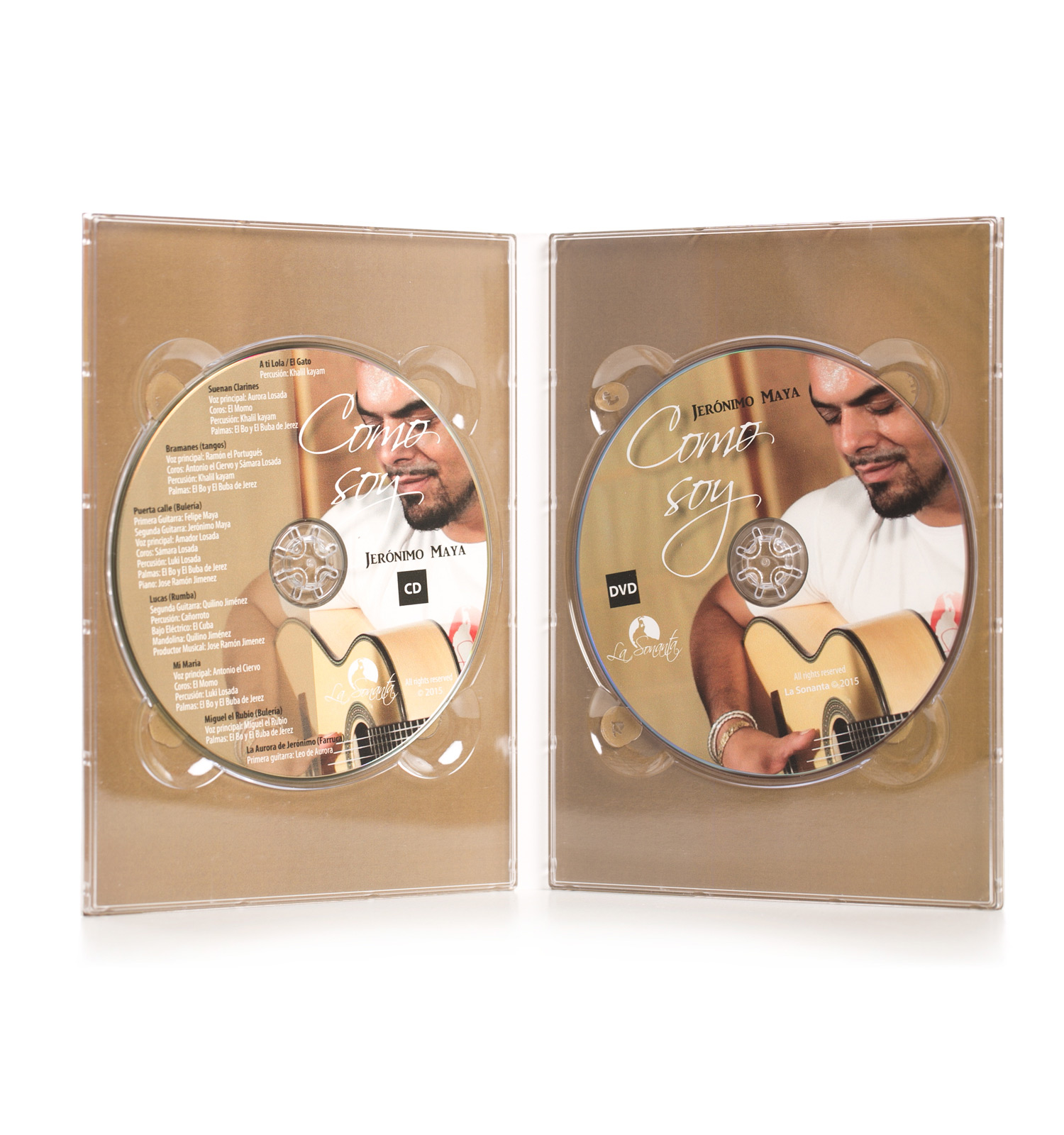 Jeronimo Maya 'Como Soy' (CD+ DVD)