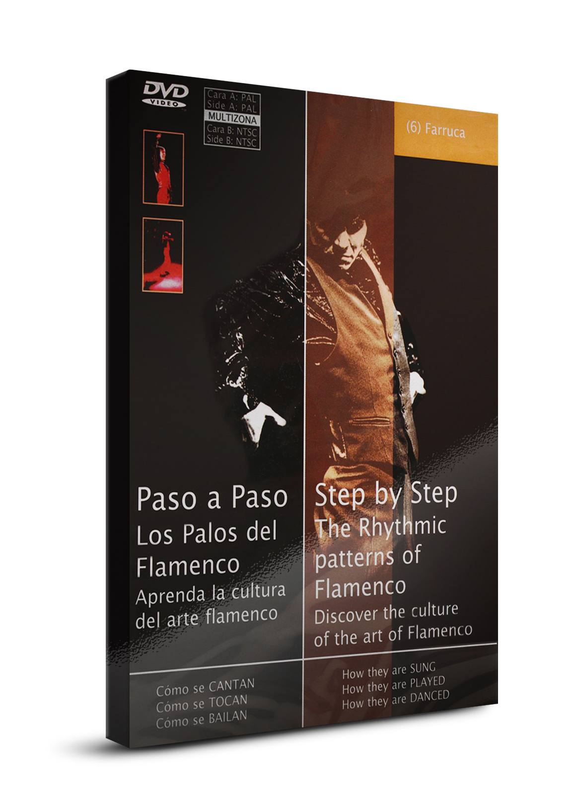 Cours de danse flamenco Farruca DVD