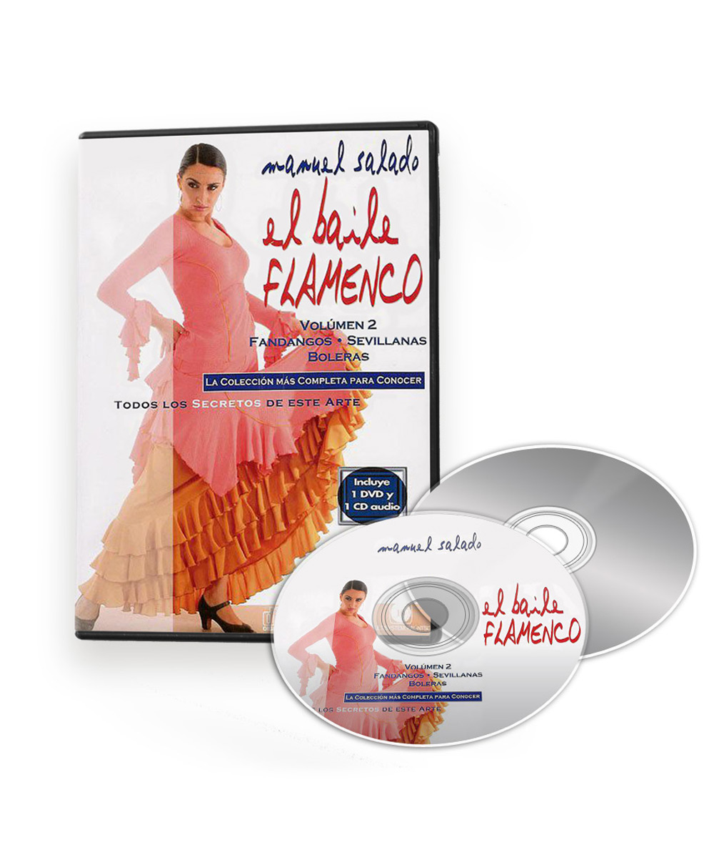 Cours de danse flamenco Sevillanas Fandangos DVD CD