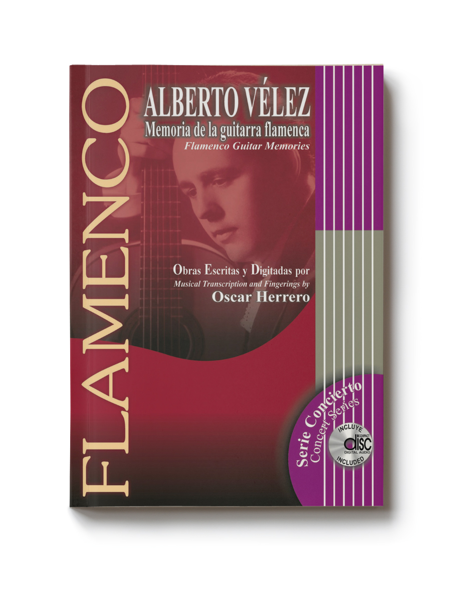 Livre de partitions + CD Alberto Velez compositions de flamenco