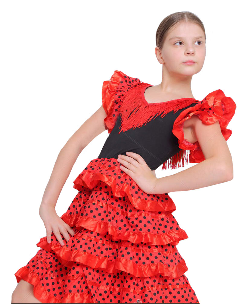 Flamenco costume pour filles