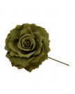 Fleur vert foncé