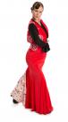 Jupe flamenco Azabache VII Rouge/R5-C101