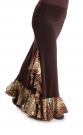 Jupe flamenco Azabache II Marrón-7344C6 taille M