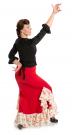 Jupe flamenco Azabache II R8-R5-C101