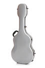 Eastman Étui fibre de verre pour guitare flamenco, argent