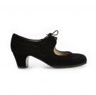 Chaussures Flamenco Angelito Suède Noir