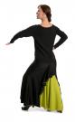 Jupe Flamenco Chaux Vert