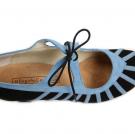Chaussures Flamenco Primor Suède Noir/Bleu