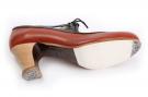 Chaussures Flamenco Candor Brun/Noir