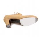 Chaussures Flamenco Angelito Suède Beige