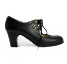 Chaussures Flamenco Cordado Calado Noir
