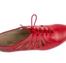 Chaussures Flamenco Ingles Calado Rouge
