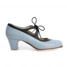 Chaussures Flamenco Candor Bleu/Noir