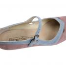 Chaussures Flamenco  Salon Correa II Suède Violet/Bleu
