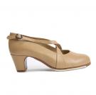 Chaussures Flamenco Cruzado II Beige