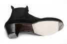 Chaussures Flamenco Boto II Normal Noir Suède