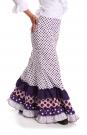 Jupe Flamenco Doña Ana Violet taille L