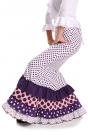 Jupe Flamenco Doña Ana Violet taille L