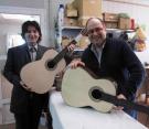 Vicente Carrillo guitare flamenco de concert negra 
