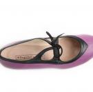 Chaussures Flamenco Candor Violet/Noir