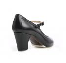 Chaussures Flamenco Salon Correa cuir noir