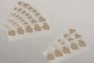 Set de recharges Ongles durs de guitariste taille large