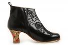 Chaussures Flamenco Botín Bordado Noir