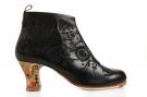 Chaussures Flamenco Botín Bordado Noir