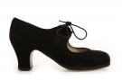 Chaussures Flamenco Angelito Suède Noir Ca