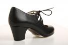 Chaussures Flamenco Cordado Calado Noir Ba