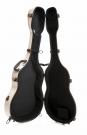 Eastman Étui fibre de verre pour guitare flamenco, blanc