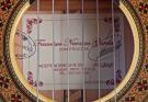 Guitare Reyes grand concert flamenco blanca