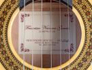 Navarro guitare flamenco blanca cyprès