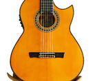 Guitare flamenco exclusive Francisco Broseta cutaway florentin