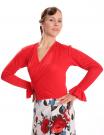 Chemisier Flamenco rouge