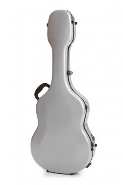 Eastman Étui fibre de verre pour guitare flamenco, argent