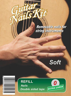 Recharge de extra gros XL ongles souples (pouce)