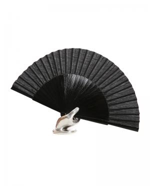 Abanico Flamenco noir 27cm.