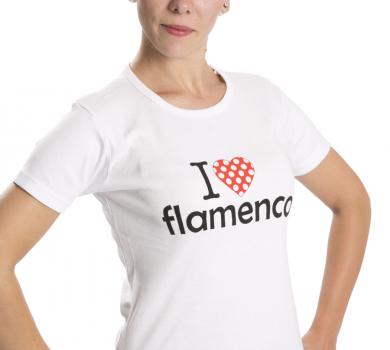 T- Shirt 'I love flamenco'