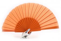 Eventail pour la danse Flamenco orange 31cm