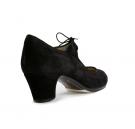 Chaussures Flamenco Angelito Suède Noir