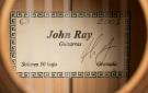 John Ray guitare flamenco 2003 blanca