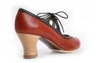 Chaussures Flamenco Candor Brun/Noir