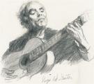 Diego Del Gastor partitions pour guitare flamenca, étude de style