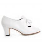 Chaussures Flamenco cuir blanc premium taille 40