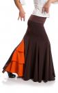 Jupe flamenco Azabache VII Brun/Orange taille M