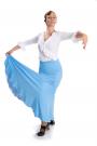 Jupe flamenco La Tate Bleu Lunares taille M